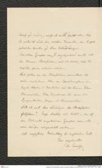 Nachlass Franz Steindachner, Brief von Eduard Graeffe an Franz Steindachner (18.01.1901), Inv.Nr. 173.31, Seite 2
